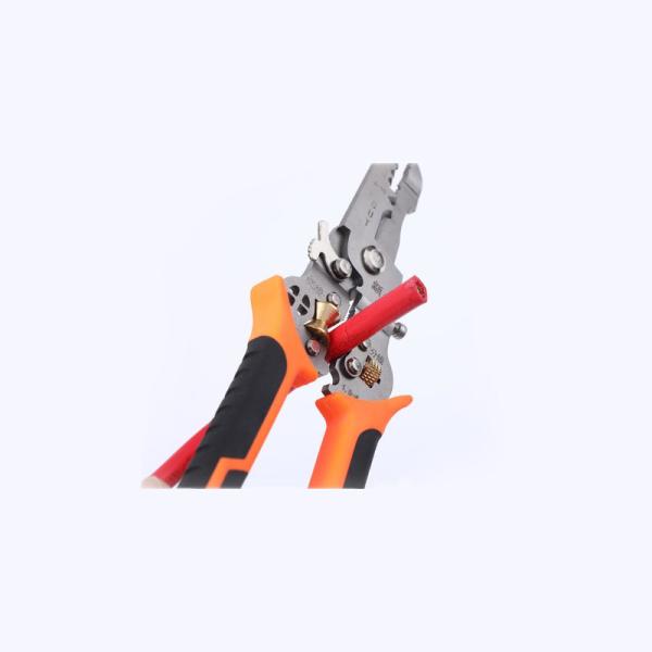 Quality 7 in 1 Wire Strippers Clamping Stripping Cutting Winding Crimping Nail holder Safe locker for sale