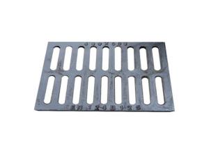 Gray Nodular Rectangular Gully Grid Cast Iron Water Drainage Grid Grate