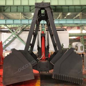 China 12 CBM Radio Remote Control Grab Bucket For Marine Cranes on sale
