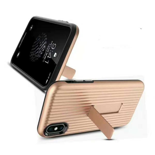 Luggage Case with Kickstand PC TPU Back Cover Color Blue For IphoneXS IphoneXR IphoneXS MAX Iphone8 Plus Iphone7 Iphone6