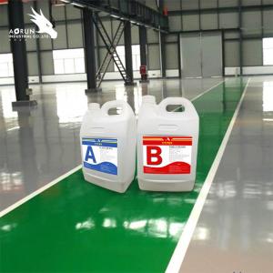 Wholesale VOC Free Eco Friendly Epoxy Resin Coating Concrete Garage Floor Painting from china suppliers