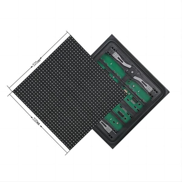 Quality Tri-color Led Display Module P5 P6.6P8 P10 External 320 X 320 P6.67 Front Service Led Panel for sale