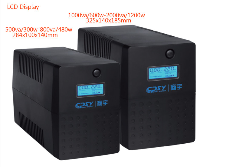 Single phase home offline ups 400va to 2000va for computer or small device