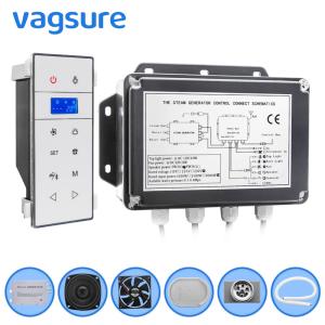 China White / Black Mini Sauna Steam Machine , Steam Generator Kit For Steam Room on sale