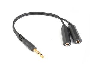 Wholesale Flexible Y Splitter Audio Visual Cables For Headphone Microphone Speaker from china suppliers