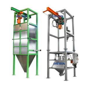 China Industrial 300 - 2000kg Bag Dump Station Bulk Bag Discharger For Sugar And Salt on sale