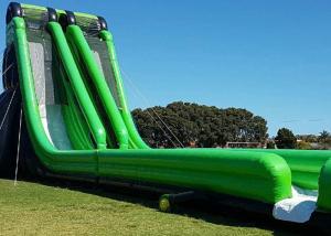 Wholesale 0.55mm PVC Tarpaulin Giant Inflatable Slide With Double Stitching from china suppliers