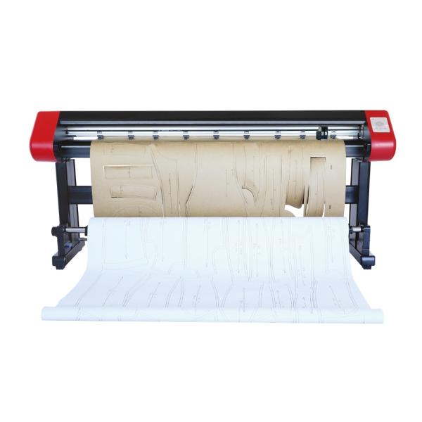 China Industrial Large Format Garment Printing Cutting Vertical Inkjet Cutting Plotter
