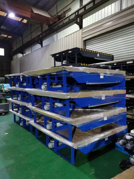 Quality 25000LBS Noiseless Steel Structure Hydraulic Loading Bay Dock Levellers Stationary Hydraulic Container Loading Unloading for sale