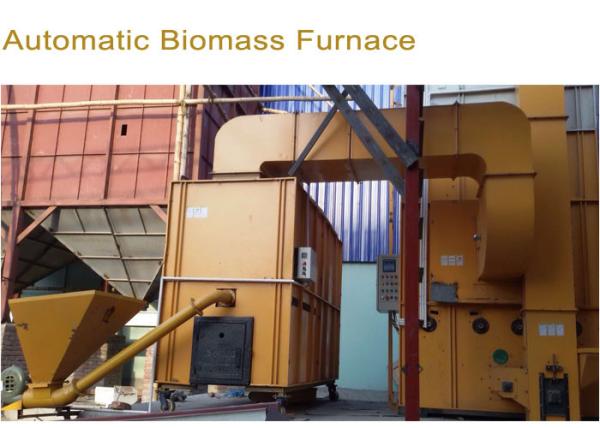 Quality Classic Biomass Furnace / Husk Burner With Automatic Feeding And Ash Removal Option for sale