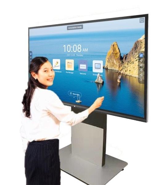 Quality Portable IPS Capacitive Touchscreen LCD 4K PCAP Smart Board Flat Panel for sale