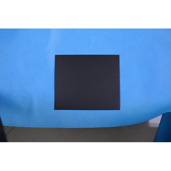 C157 Black low gloss palm print backing sheet