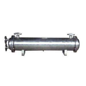 China SS304 Air conditioner shell and tube heat exchanger for heat pump on sale