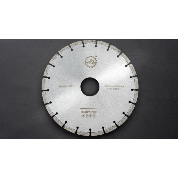 Silver Professional 12inch Diamond Circular Saw Blade For Calcium Silicate Cutting Disc
