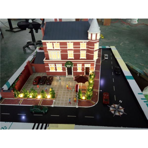 Resort Hotel Miniature Architectural Models , 3d Table Display Maquette Mockup