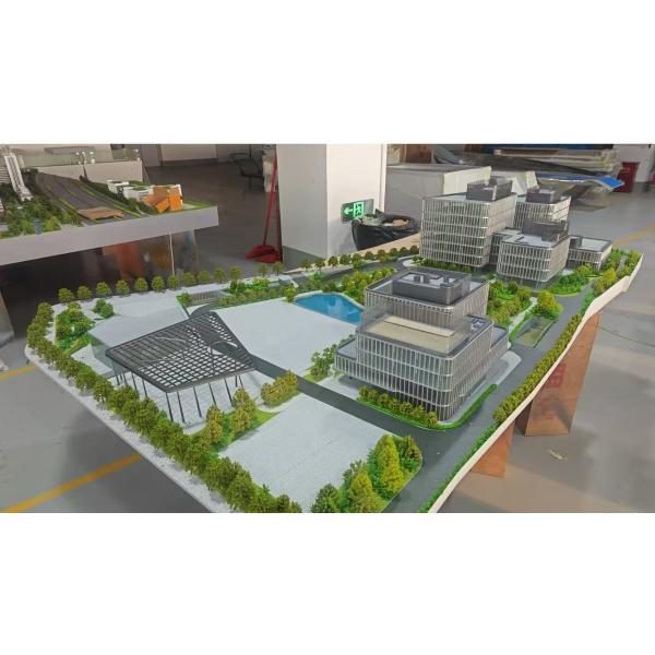 Real Estate 1:100 Scale Model Buildings Modern Architectural Scale Model