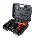 14Pcs 1.3Ah Cordless Screwdriver With Led Light 12v Two Speed Drill Battery