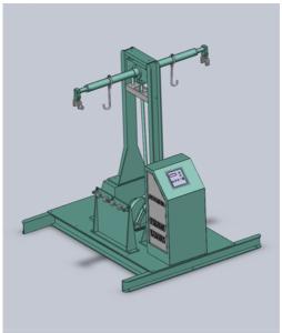Wholesale Blue Furniture Testing Machine 10 ~ 90 Times/Min Luggage Vibration Tester from china suppliers