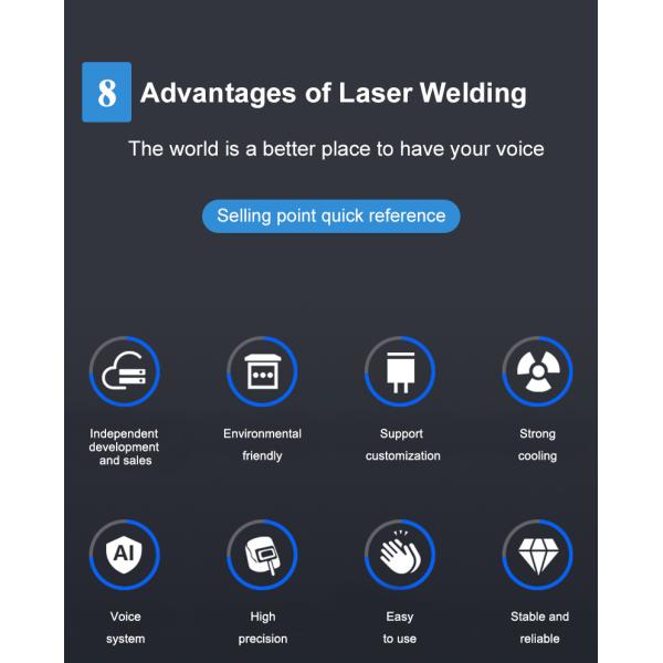 CNC Automatic Fiber Laser Welding Machine for High Pressure Water Pump Impeller