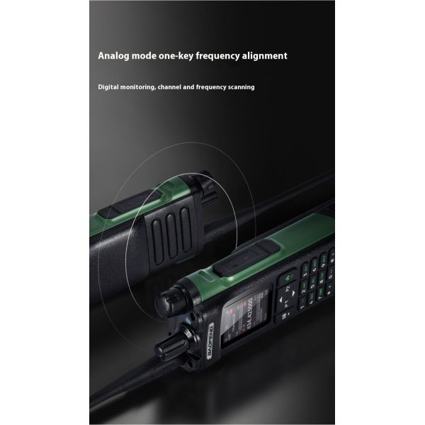 Baofeng UV-32 High Power 10W Walkie-Talkie with 0-10KM Talk Range and IPX6 Water Resistance Digital DMR Two-Way Radio