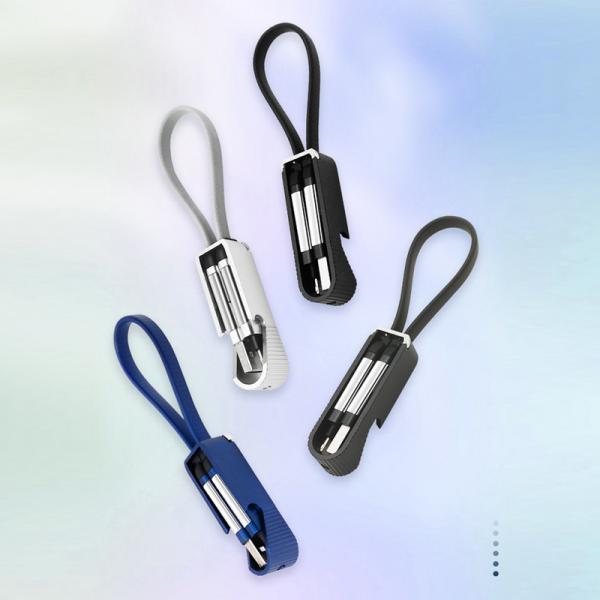 2-in-1 Aluminum Corkscrew Data Cable Charge Open Beer Bottles CC60W/CL27W 3A