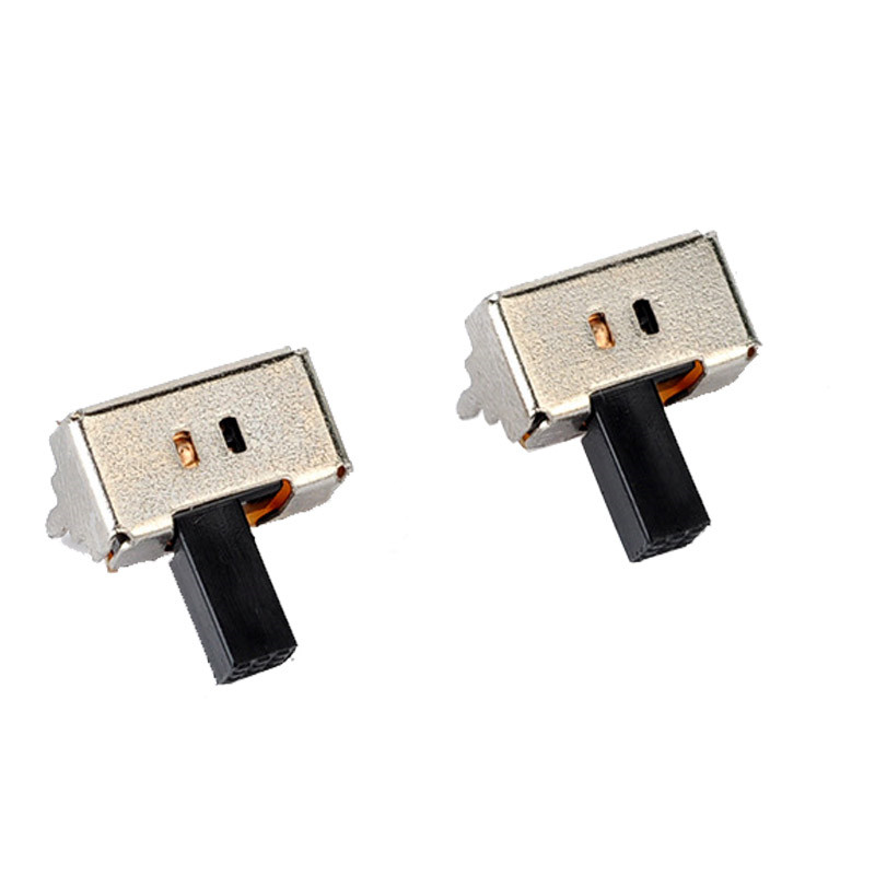 Slide Switch，2P2T Right Angle Sliding Switch,Horizontal Interruptor On-Off Push Tact Switch, Circuit Toggle Switch,