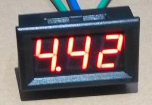 AC LED Digital Mini current meter panel