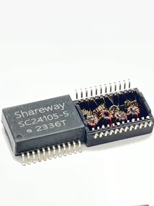 Wholesale 10/100BASE-Tx Magnetics Module LAN1011-80 LAN Transformer Single port configuration from china suppliers