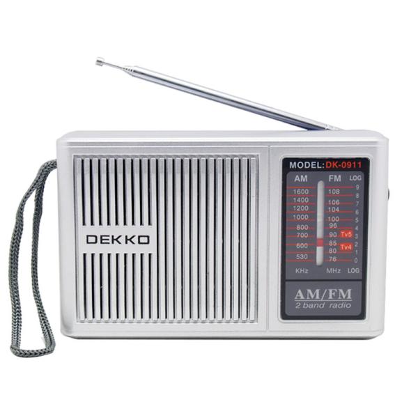 DC Adapter Handheld AM FM Radio Easy To Operate Vintage Designs And Retro Aesthetics