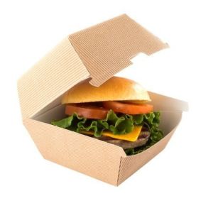 Wholesale ODM UV Coating Gourmet Burger Boxes Food Grade Kraft Paper from china suppliers