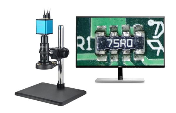 Quality Hight Definition Automatic Focus Video Microscope iqualitrol GP-460H Max Magnification 150X for sale
