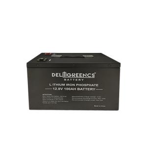 Wholesale Deligreen BMS Built In RV Lifepo4 Battery Pack Deep Cycle Lithium Ion 12v 100ah from china suppliers