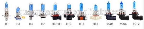 Yellow H4 Halogen Bulbs 12V 90/100W Headlight Bulb H4 BULB 60/55W 12V 34901-MAK-000 / 4901-MC7-602