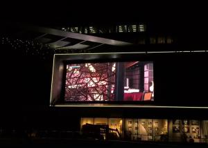 China Nationstar P5.92 Outdoor Front Service LED Sign 15A Module Max Current Energy Saving on sale