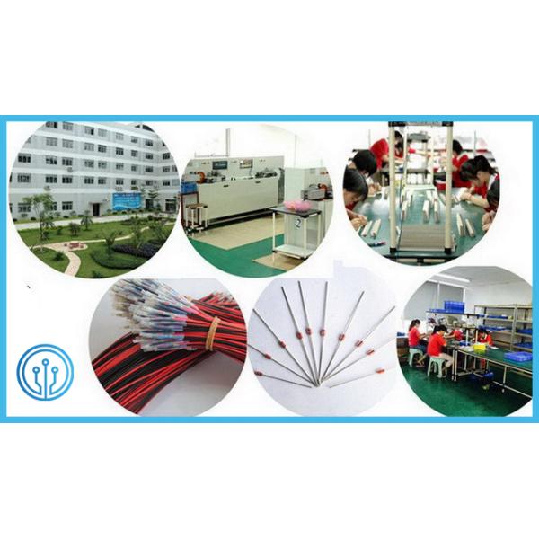 Glass Sealed KTY84 580OHM PTC Thermistor Positive Temperature Coefficient Sensor 180C