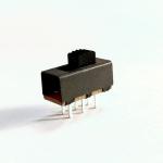 Slide Switch，2P2T 6 Pin Sliding Door Light Switch ，Interruptor On-Off Vertical