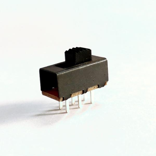 Slide Switch，2P2T 6 Pin Sliding Door Light Switch ，Interruptor On-Off Vertical