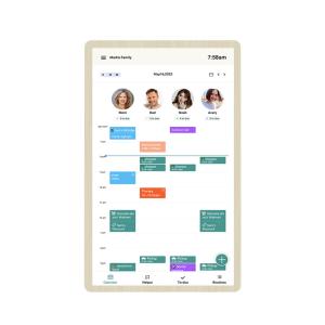China 14 Inch RK3576 Incell Touch Screen Smart Calendar Wall Display For Time Management on sale
