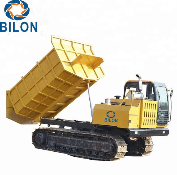 Quality 132kw Rated Power Crawler Dump Truck With 10000kg Rated Load for sale
