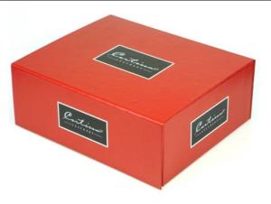 China Ecofriendly Color Paper Box , Custom Cardboard Box Packaging For Textile on sale