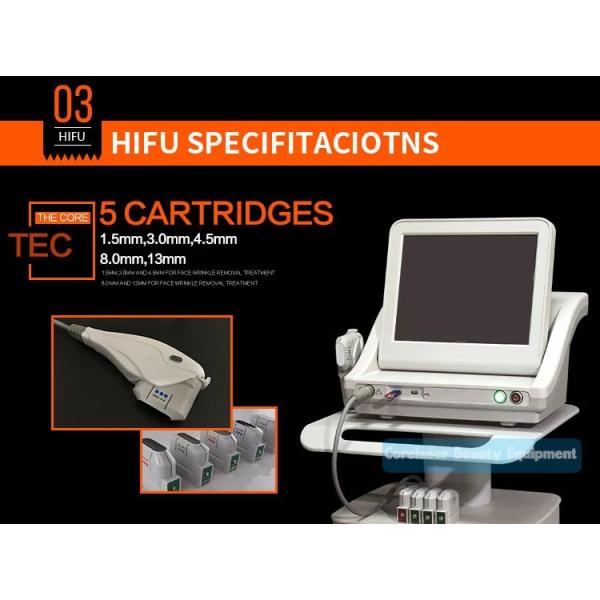 Two Handle High Intensity Focused sound Machine RF 650nm For Women Salon