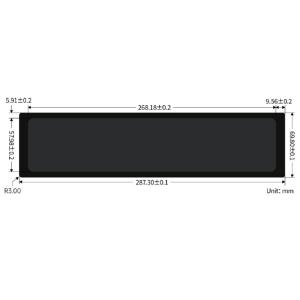 Wholesale 11.9 Inch Capacitive Screen 320×1480 IPS Monitor With HDMI Output Signal Supporting Raspberry Pi Windows from china suppliers