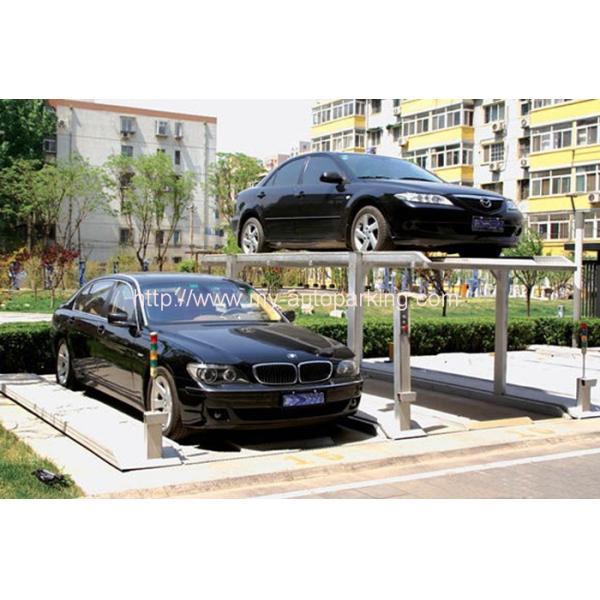 2-3 Levels Garage Car Stacking System Underground Car Parking Lift Pit Parking Mechanical