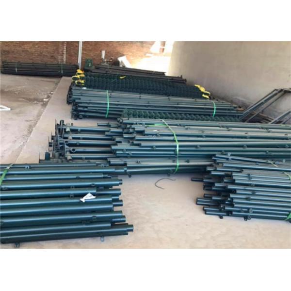 4mm Thickness 4 Ft Green Cyclone Fence Pvc Coated Diamond Wire Mesh