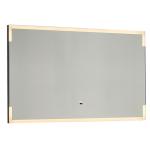 LED Ambient Light - Equipped Rectangular Bathroom Mirror: Creating an Exquisite