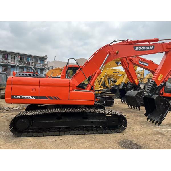 22 Ton Used Doosan Crawler Excavator In Original Color