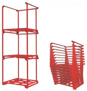 Wholesale Pallet Stacking Rack Movable Rack Stacking Frames Mobile Racking from china suppliers