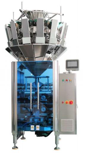 Quality High Speed Weighingand Packing Machine Plc Control Double Servo Motor 2 In 1 220V for sale