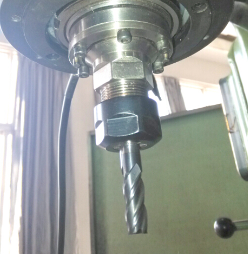 Rotary Glass Ultrasonic Electrical Drilling Machine With Handle / Foot Switch