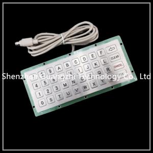 Wholesale Outdoor Embedded Numeric Keypad Ip65 40 Keys Type For Kiosk / Elevator / Atm from china suppliers